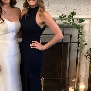 BHLDN “Montreal” backless halter gown